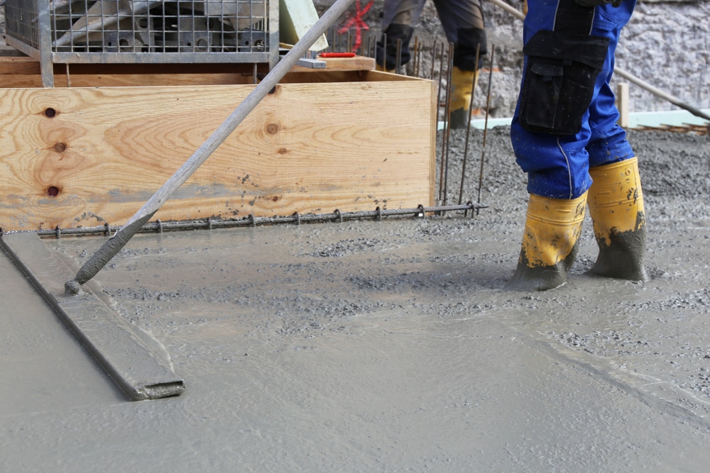 Ongoing Lincoln-Concrete-Foundation-Construction