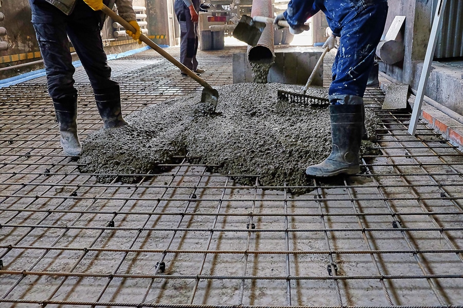 ongoing Lincoln-Concrete-Foundation-Construction